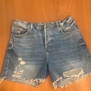 Top Shop Moto Ashley Shorts Size 12